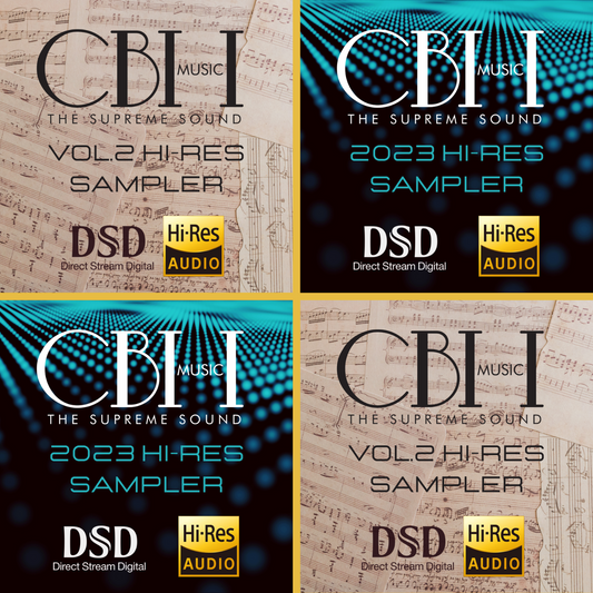 CBH-MUSIC DSD &amp; ハイレゾオーディオサンプラー VOL.1 + VOL.2