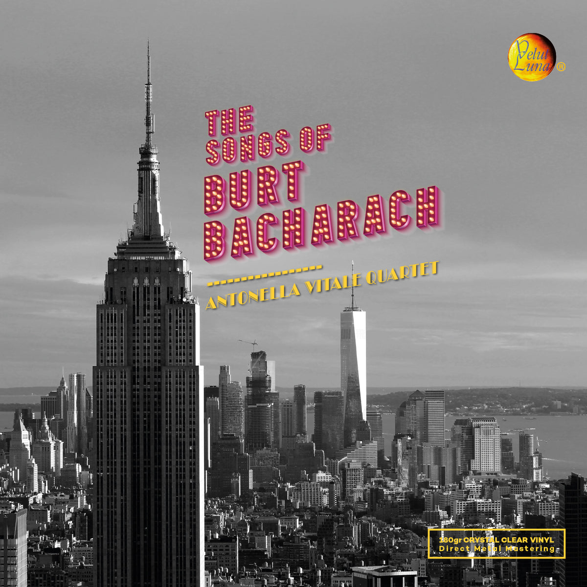 The Songs of Burt Bacharach – Antonella Vitale Quartet and Friends – copertina LP Velut Luna